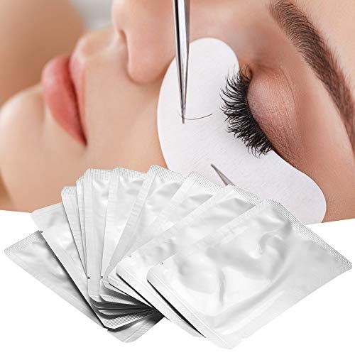 10 Pcs Reusable Eyelash Extension Gel Pads for Grafting & Lash Application - Hypoallergenic Eye Patches for Professional & Home Use - Perfect for Salons, DIY Beauty & Lash Extensions