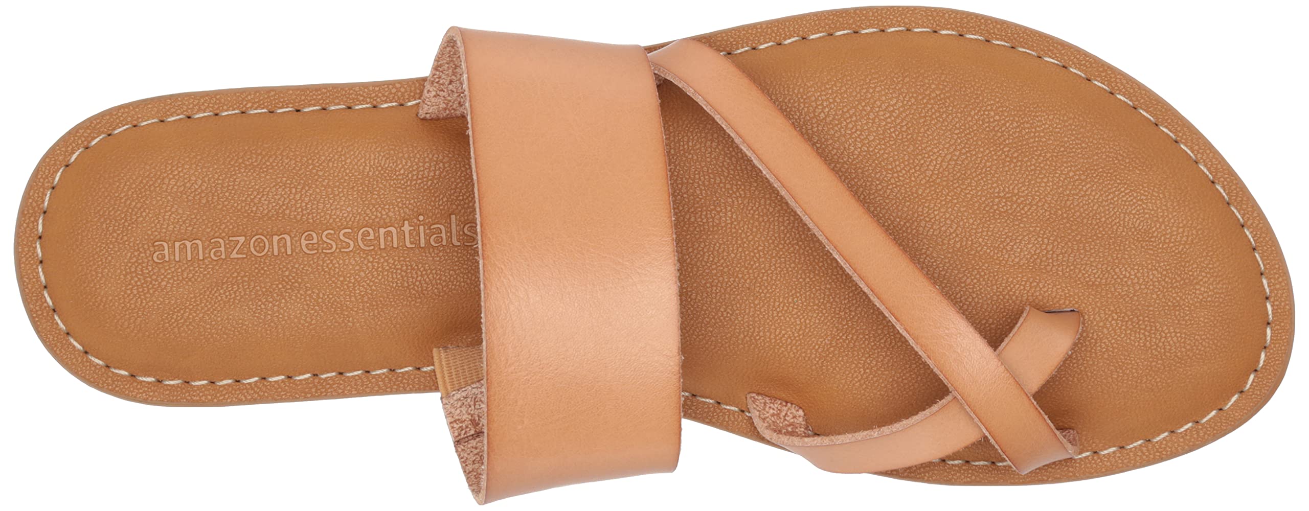 Amazon Essentials Women's One Band Flip Flop Sandals - Comfortable Casual Beach Slides for Summer, Poolside, and Vacation Wear