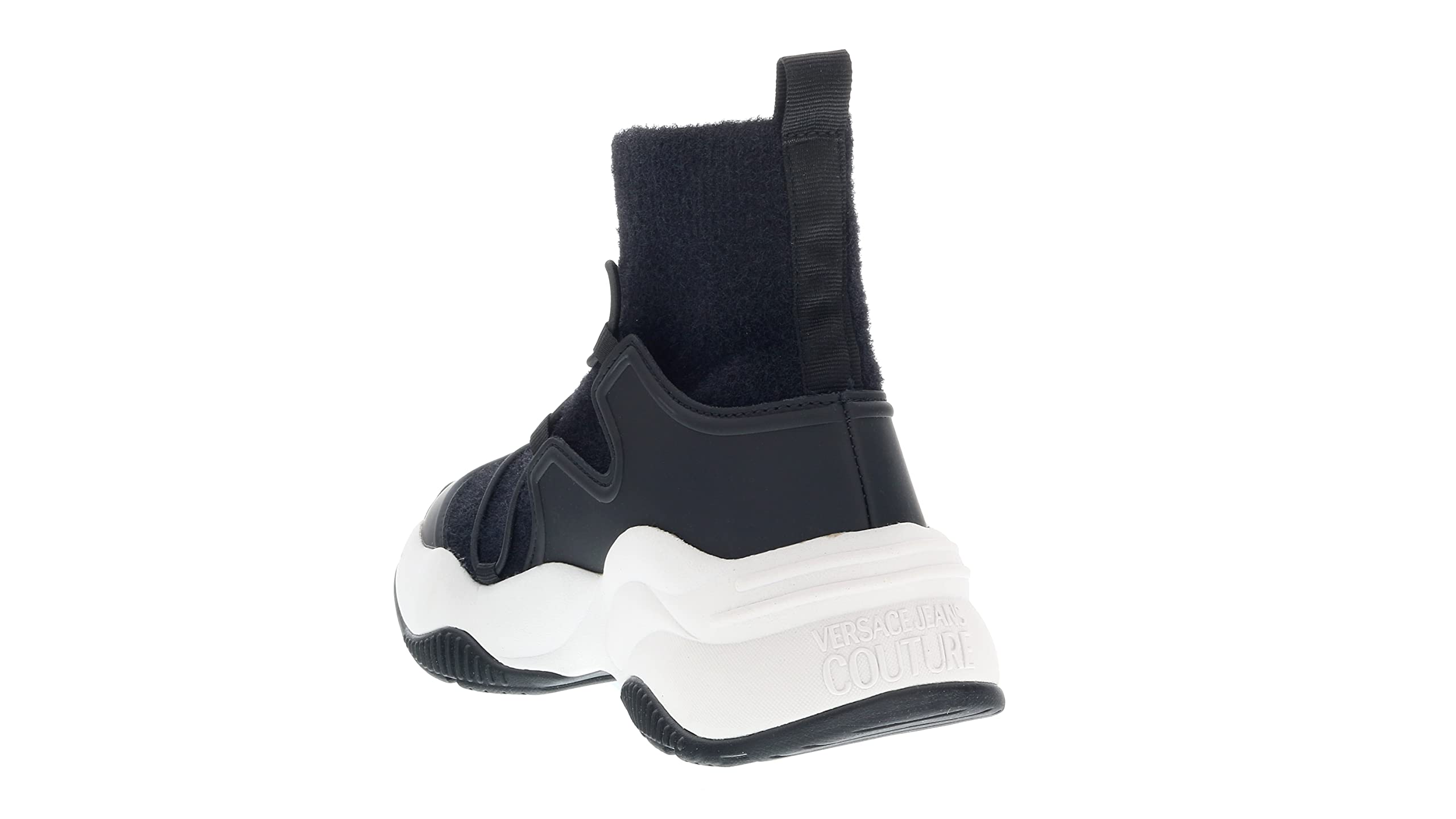 Versace Jeans Couture Women's Black Fashion Sneakers - Stylish Comfort for Casual Wear, Street Style & Everyday Outfits