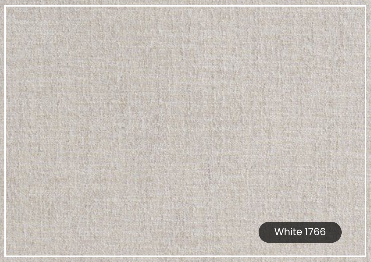 Universal Brooklyn Fabric Sofa with Throw Pillows - White Modern Living Room Couch for Small Spaces, Apartments & Cozy Home Decor