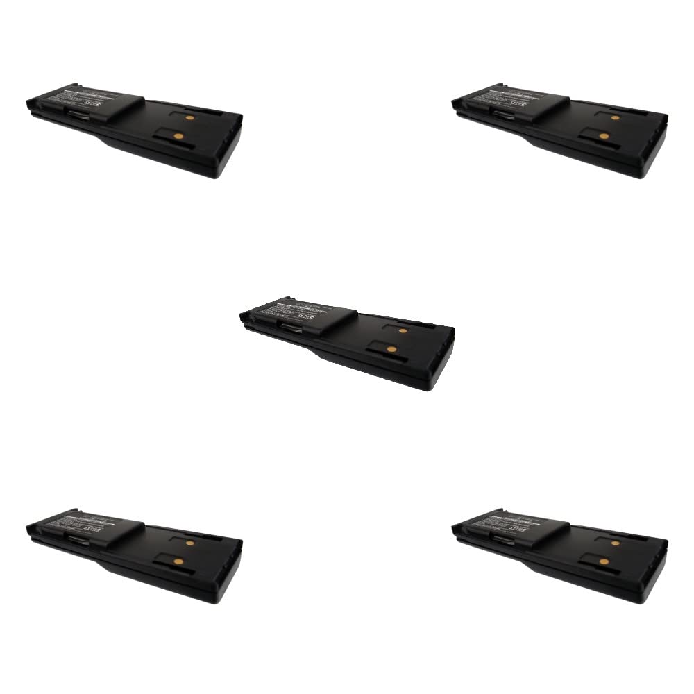 Synergy Digital 2-Way Radio Batteries - 5 Pack Ni-MH 7.5V 1800mAh Replacement for Motorola HNN8148B & HNN8148 - Perfect for Business Communication, Security Teams & Outdoor Adventures