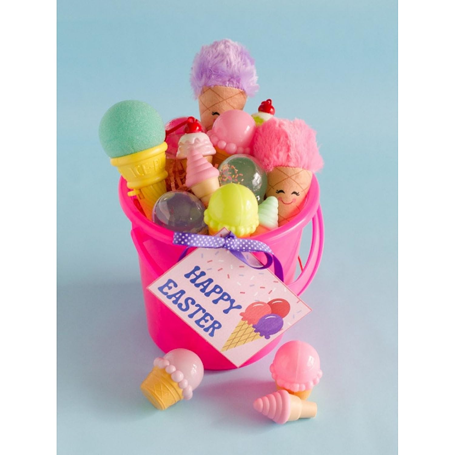 Ice Cream Cone Shooters Toys - Set of 12 for Parties & VBS Decor