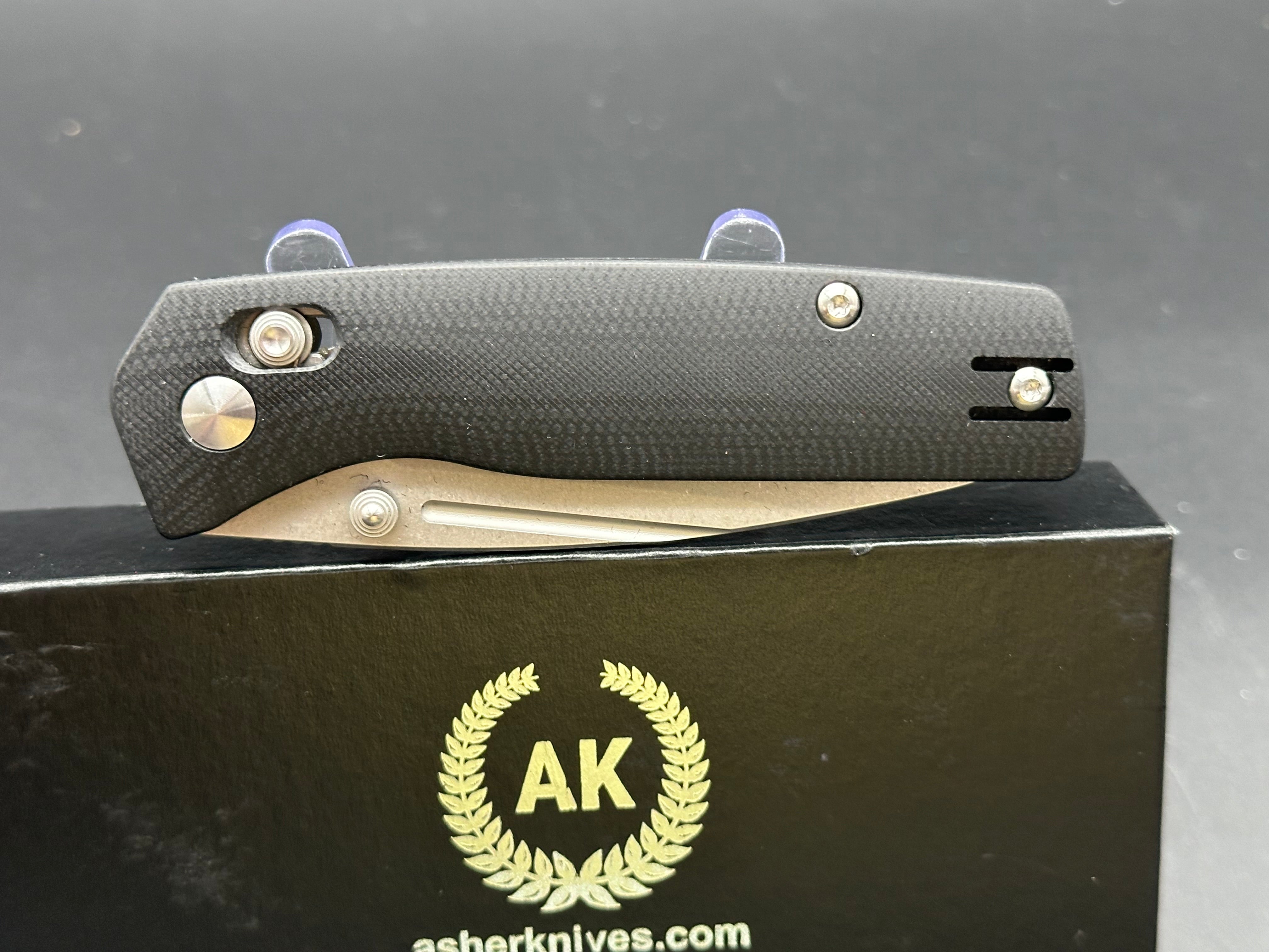 Premium Asher Wharnie Crossbar Pocket Knife - 3.2