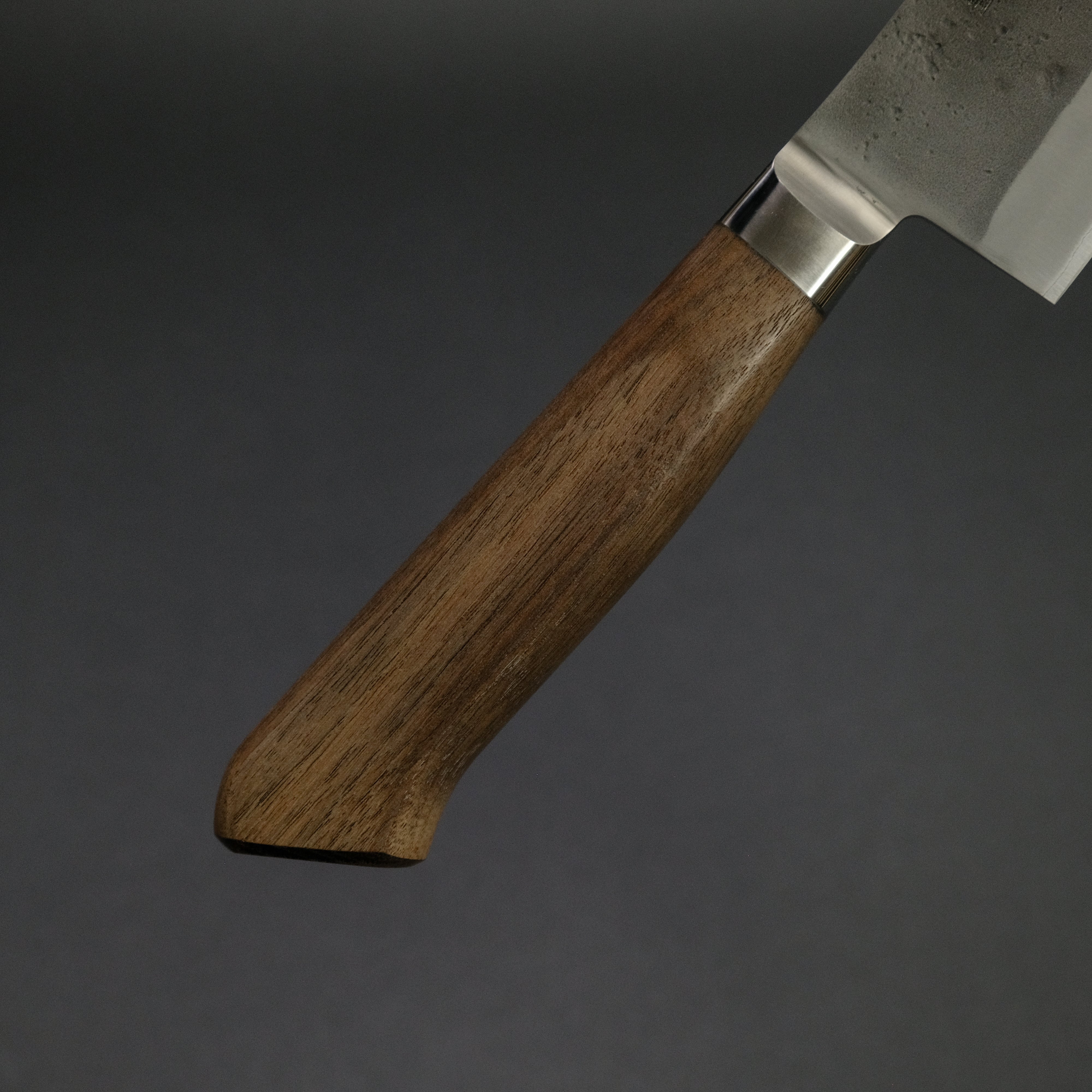Hitohira TD Blue #2 Stainless Clad Nashiji Yo Gyuto 210mm Japanese Chef Knife with Walnut Handle - Perfect for Slicing, Dicing, and Precision Cutting in Professional Kitchens & Home Cooking