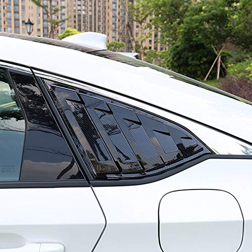 Honda Accord 2018-2022 Side Window Louvers Vent Cover Trim - 2PCS ABS Carbon Fiber Car Accessories for Enhanced Style & Protection | Perfect for Street Racing, Car Shows, and Daily Driving