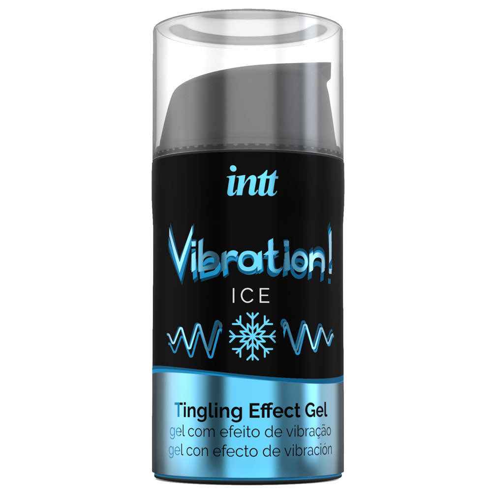 Intt Vibration Cooling Gel - Ice Mint Flavored with Tingling Sensation | Perfect for Post-Workout Recovery & Muscle Relaxation