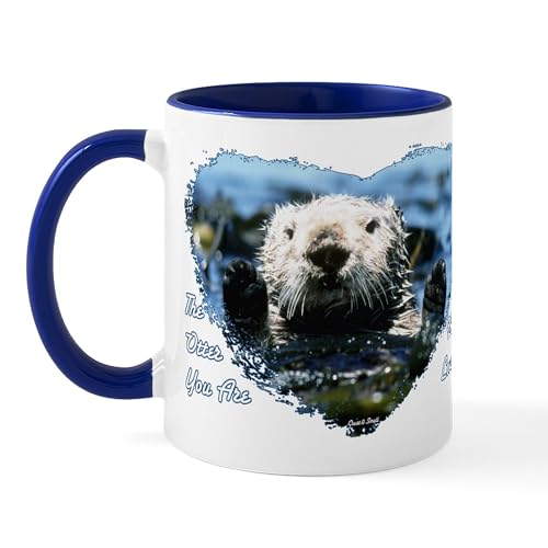 White/Navy Inside - The Otter You Are Mug