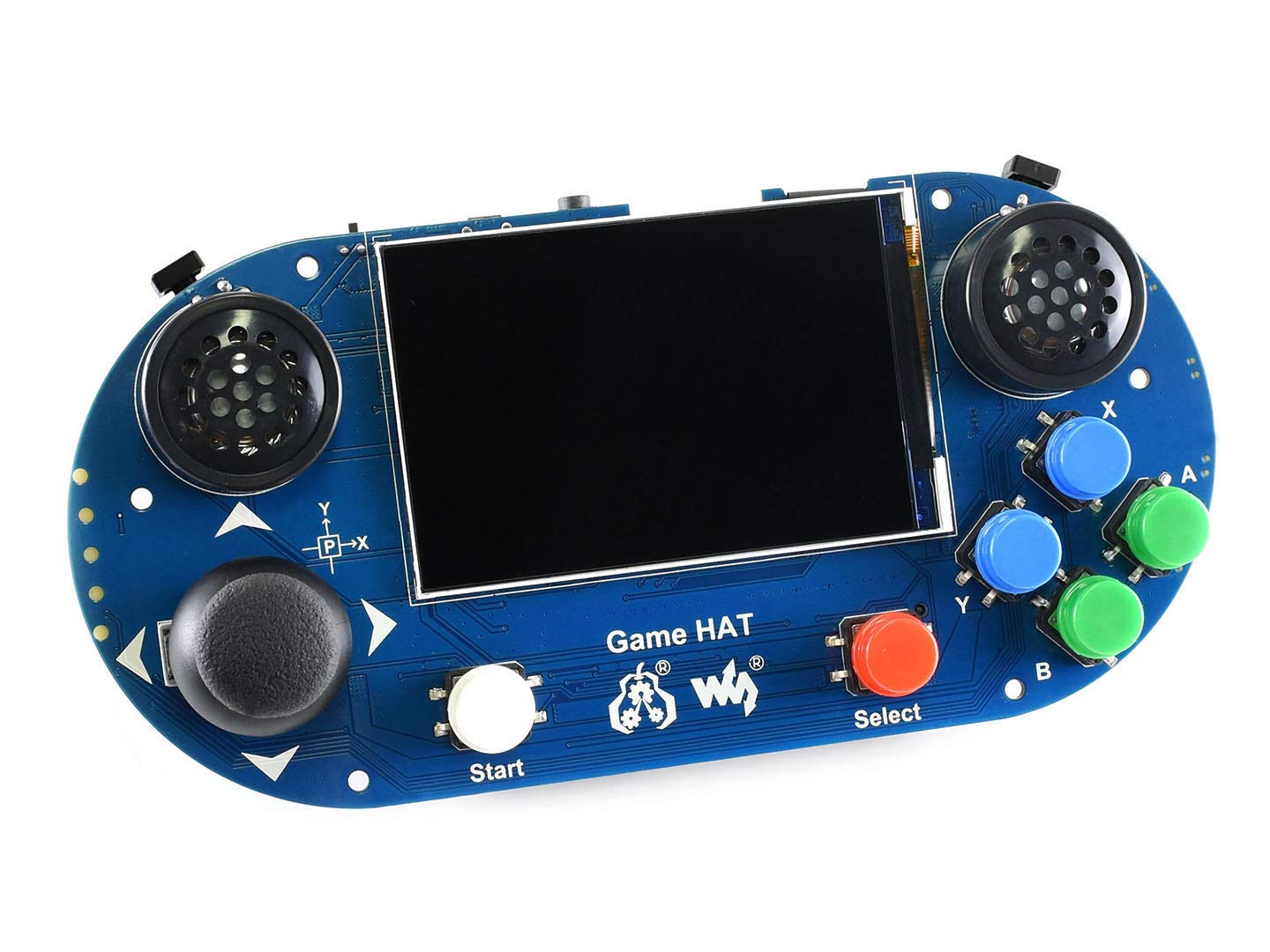 Raspberry Pi Game HAT - 3.5 Inch IPS Screen Portable Game Console for Pi 3B+/3B/2B/B+/A+/Zero/Zero W with Gamepad Joystick - Retro Gaming, DIY Projects & Portable Entertainment