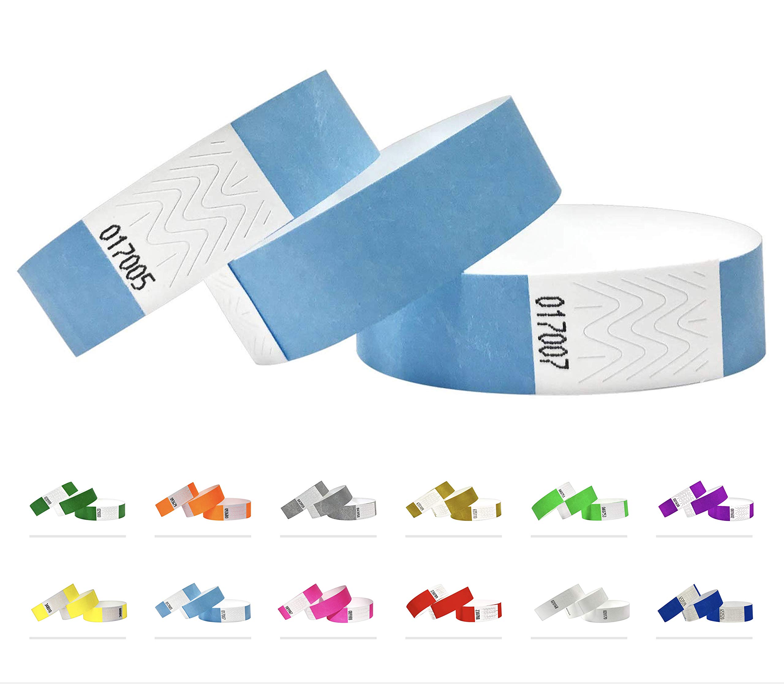 10000 Pack Sky Blue 3/4