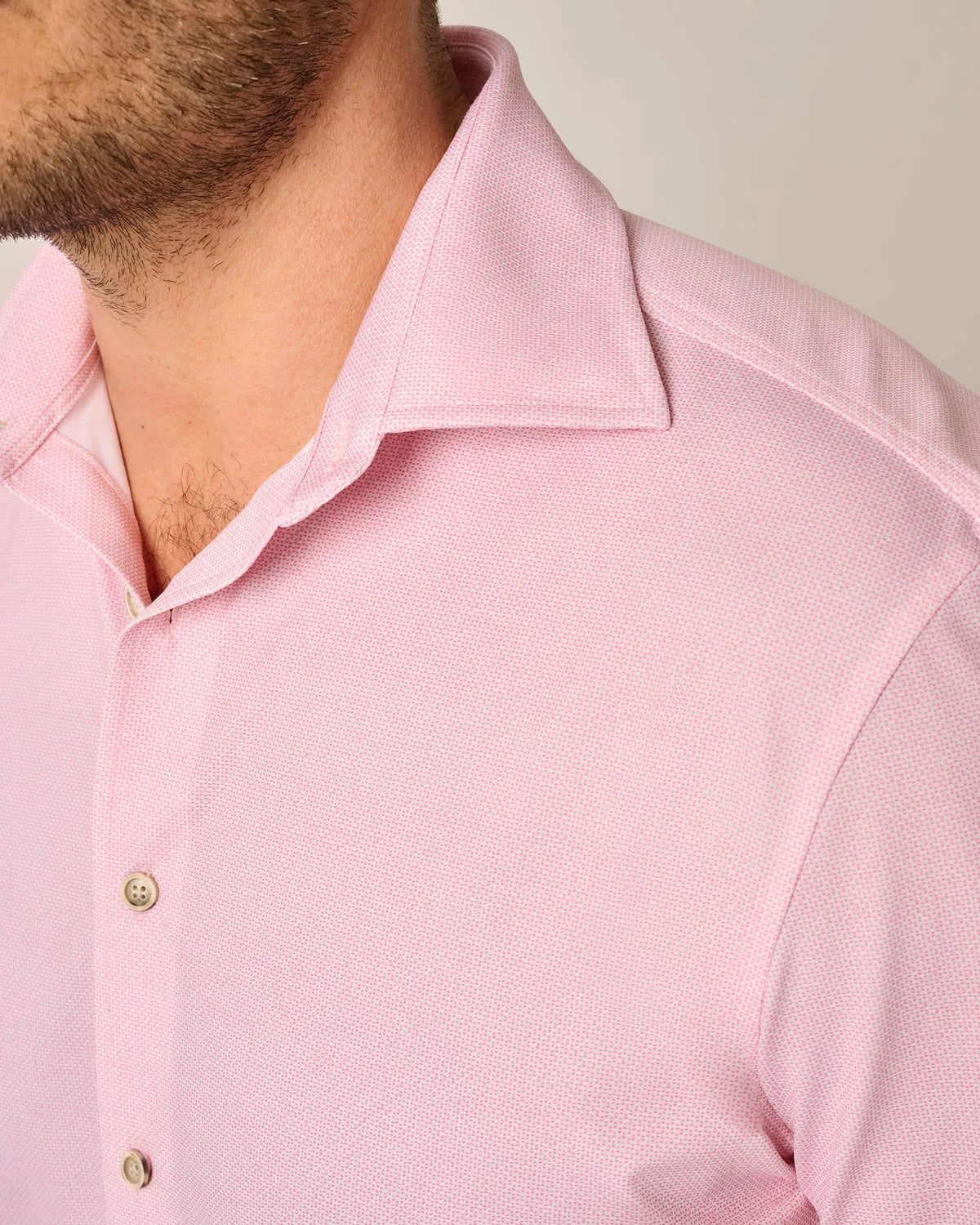 Johnnie-O Spielman Solid Men's Casual Shirt - Classic Fit, Short Sleeve, Button Down for Golf, Office & Summer Outings