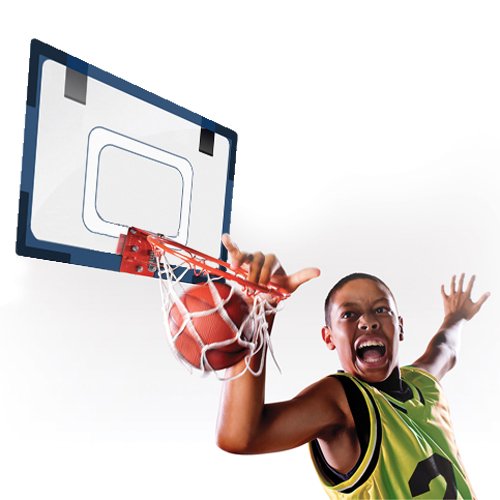 Mini Basketball Set with Pump - 5 Inch for Kids & Indoor Play - Crown Sporting Goods