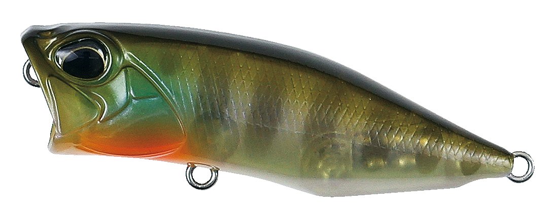 Duo Realis Popper 64 Topwater Fishing Lure - Ghost Gill | Premium Bass & Saltwater Fishing Bait | Perfect for Freshwater Lakes & Coastal Fishing