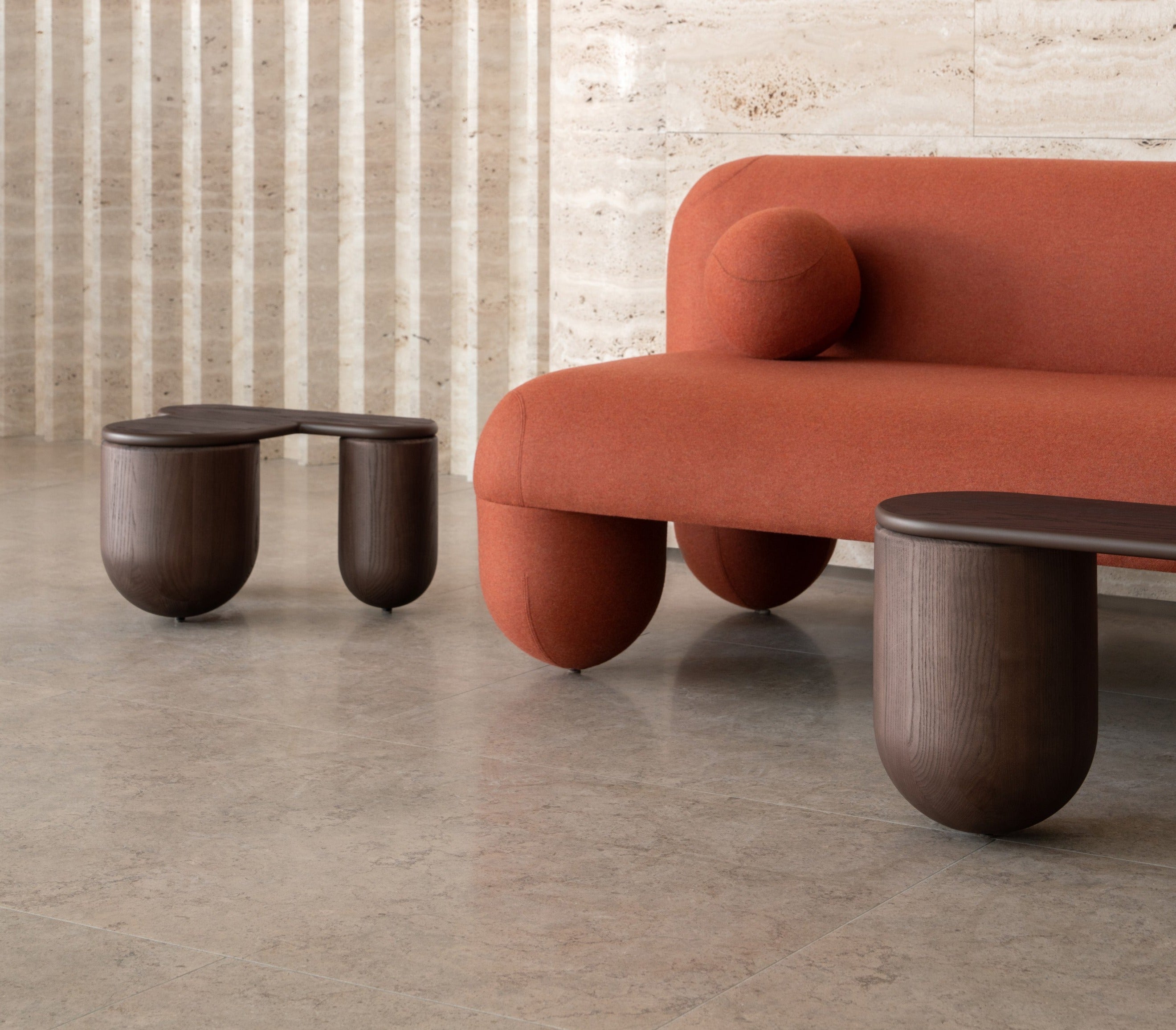 Noom Modern Coffee Table 2 - Stylish & Functional Living Room Furniture for Small Spaces | Perfect for Apartments, Dorms & Home Offices