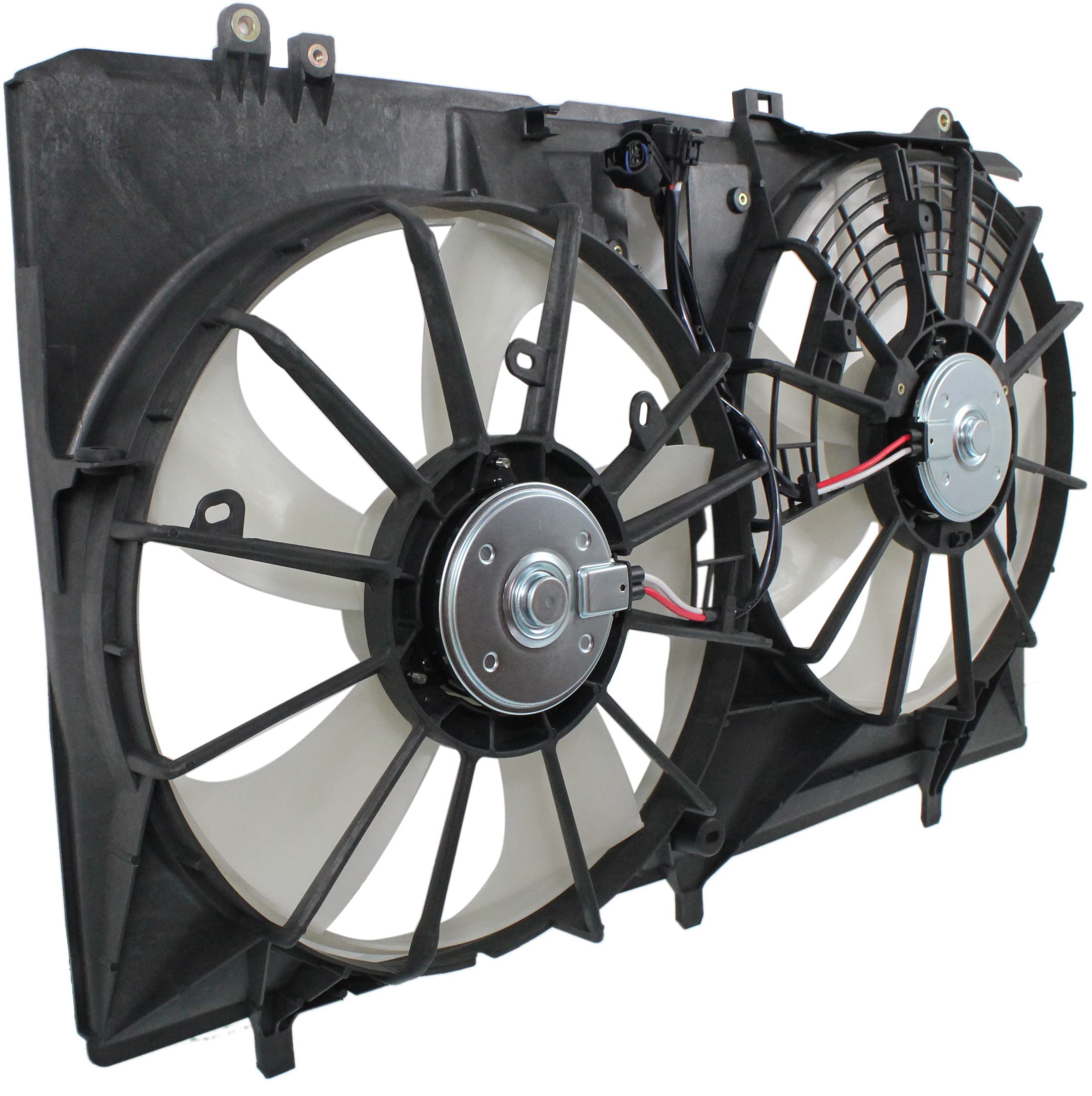 Evan Fischer Radiator Cooling Fan Replacement for 2011-2016 Toyota Sienna & 2010-2015 Lexus RX350 - High Performance Engine Cooling System Part for Summer Driving & Heavy Load Conditions