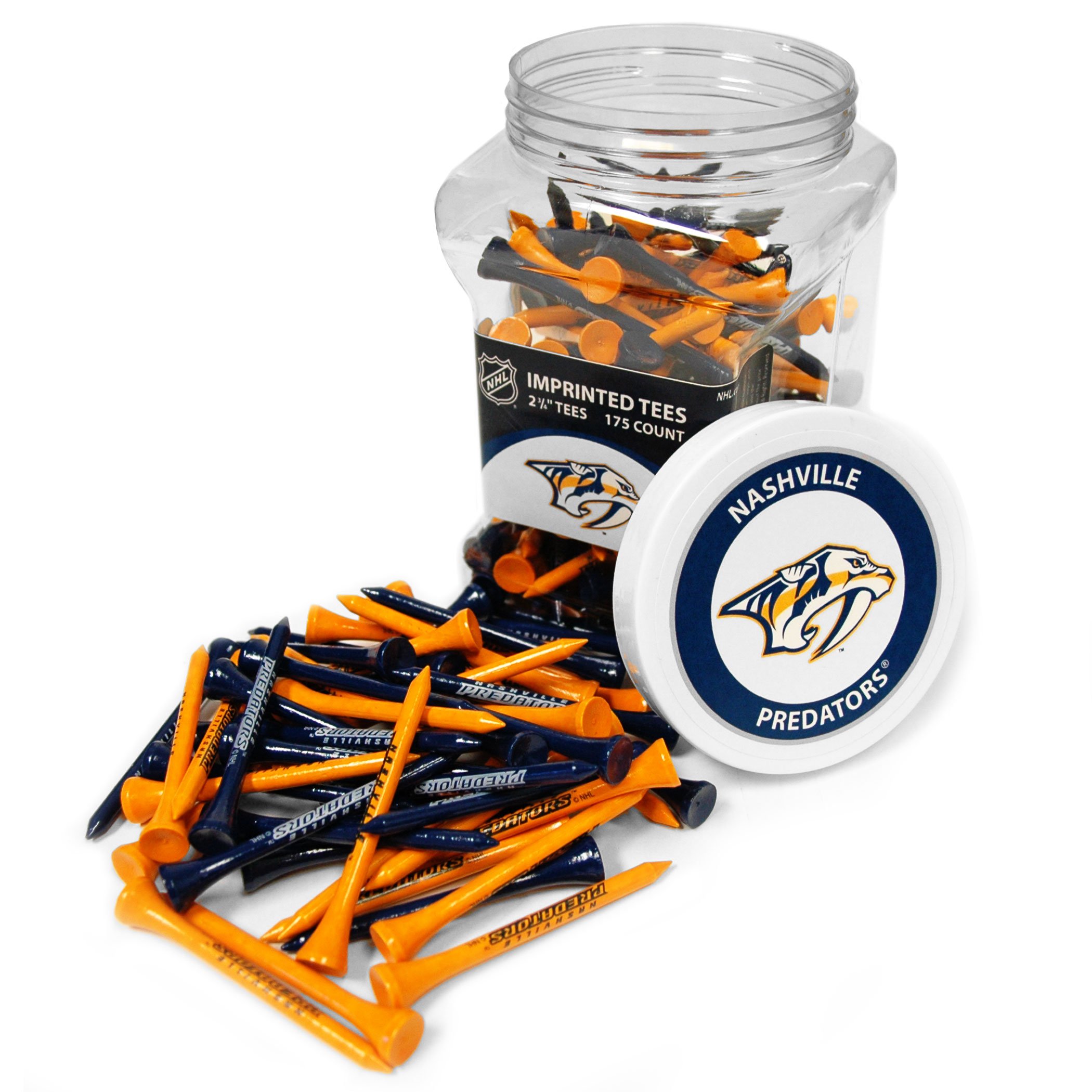 Team Golf NHL Golf Tees - Pack of 175 Premium Golf Accessories for Hockey Fans | Perfect for Driving Range, Course Play & Gift Giving