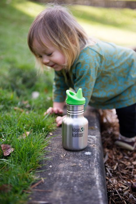 Kid Kanteen Sippy Cup - Leak-Proof Stainless Steel Toddler Drinking Cup with Handle & Spout Lid - Perfect for Daycare, Travel & On-the-Go Hydration