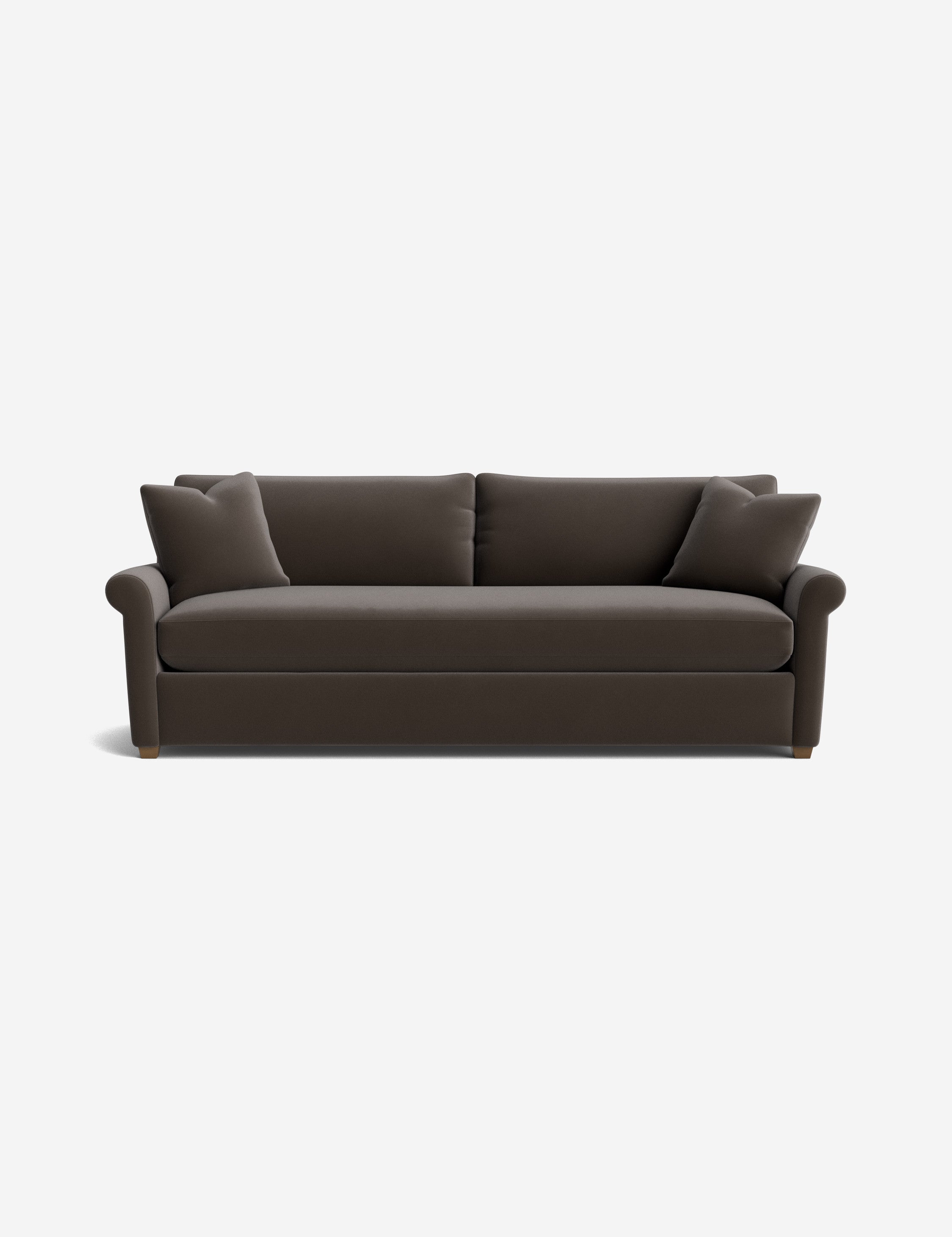 Taupe Performance Velvet