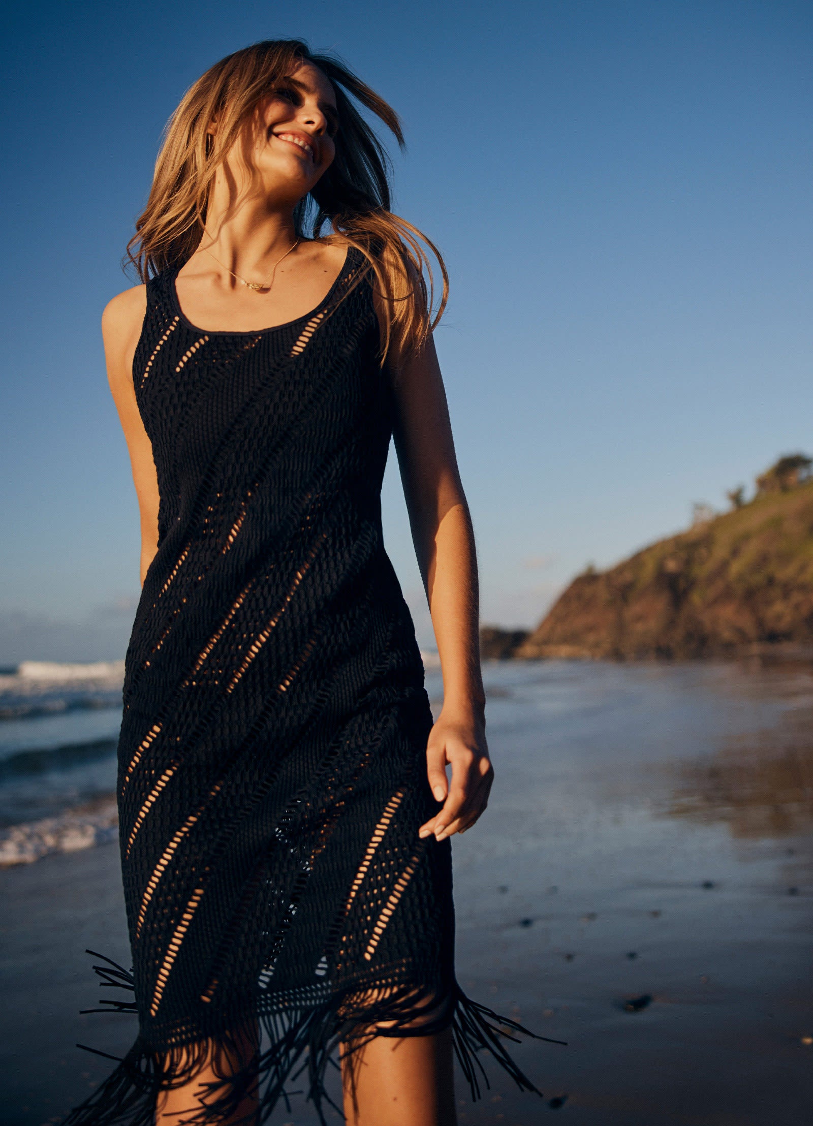 Marrakesh Black Cover Up - Stylish Beach Dress for Women | Perfect for Poolside, Vacation & Summer Outfits