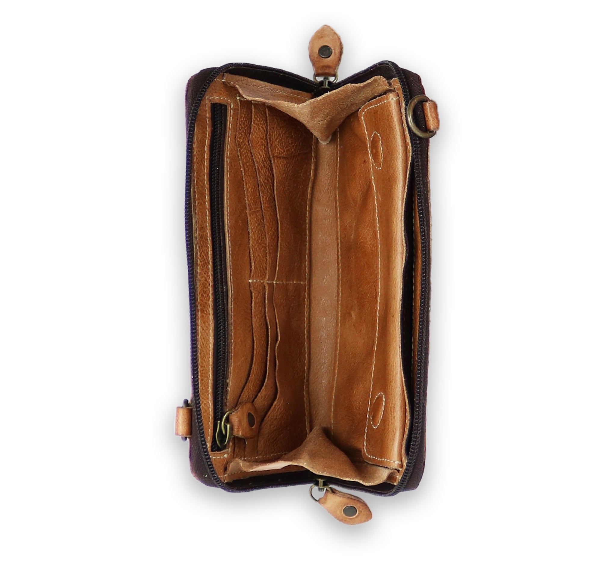 Bed|Stu Flee Wallet - Genuine Leather RFID Blocking Bifold Wallet for Men & Women - Perfect for Travel, Business & Everyday Use