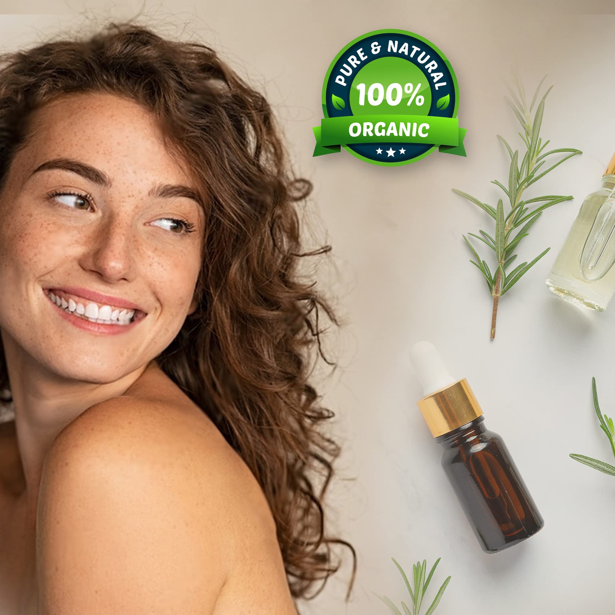 Organic Jojoba Carrier Oil 30ml - 100% Pure, Undiluted, Therapeutic Grade for Aromatherapy, Skin & Hair Care - Simmondsia Chinensis (Cold Pressed, Natural Moisturizer for Face, Body & Massage)
