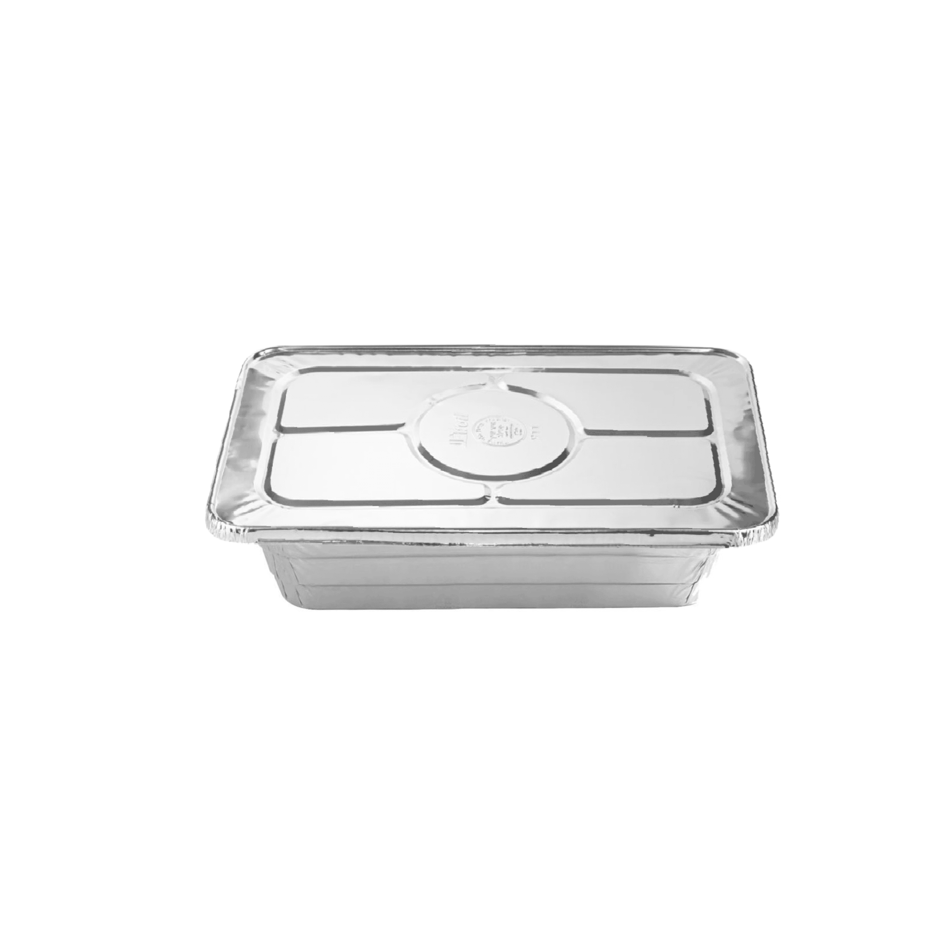 2.25 Pound Disposable Aluminum Pans With Lids - Heavy Duty Foil Baking Pans for Cooking, Roasting & Meal Prep - Perfect for Thanksgiving Turkey, Holiday Baking & Party Food Serving