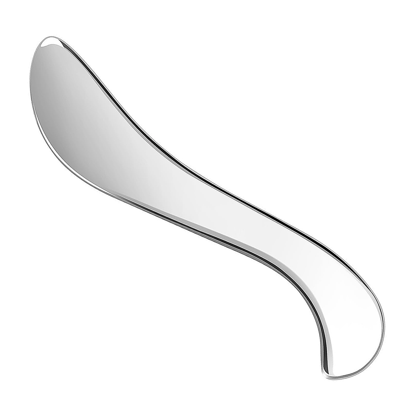 Premium Stainless Steel Gua Sha Massage Tool for Back, Legs, Arms, Neck & Shoulder Pain Relief - Professional Grade Scraping Therapy Instrument for Muscle Relaxation & Physical Therapy - Perfect for Home Spa, Self-Care & Wellness Routine