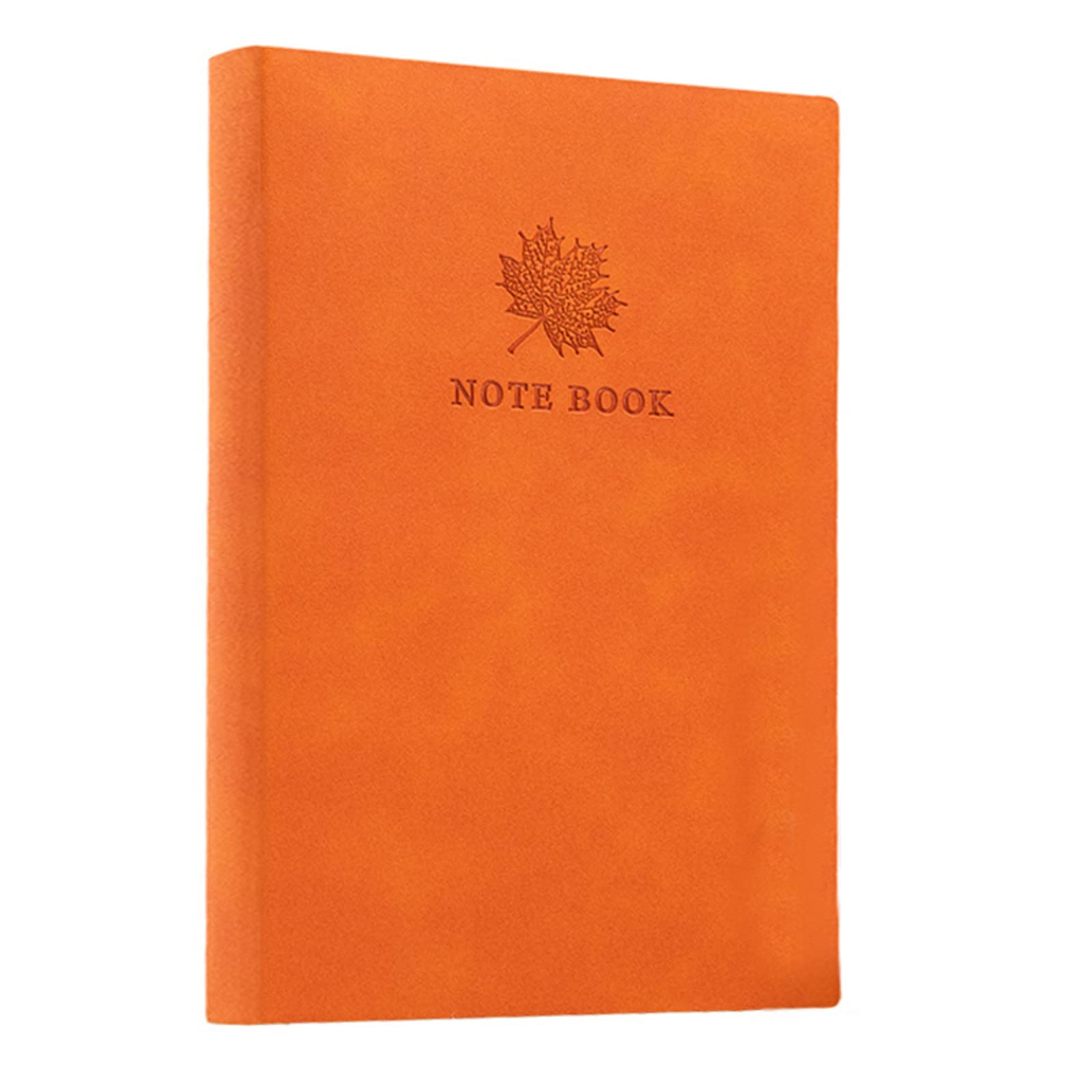 Premium A5 Notebook 360 Pages - 5.7 x 8 Inch Leather Hardcover Journal with 100gsm Thick Paper, Wirebound Notebook for Office Work, School Notes & Home Organization - Perfect for Business Professionals, Students & Creative Writers (Orange)