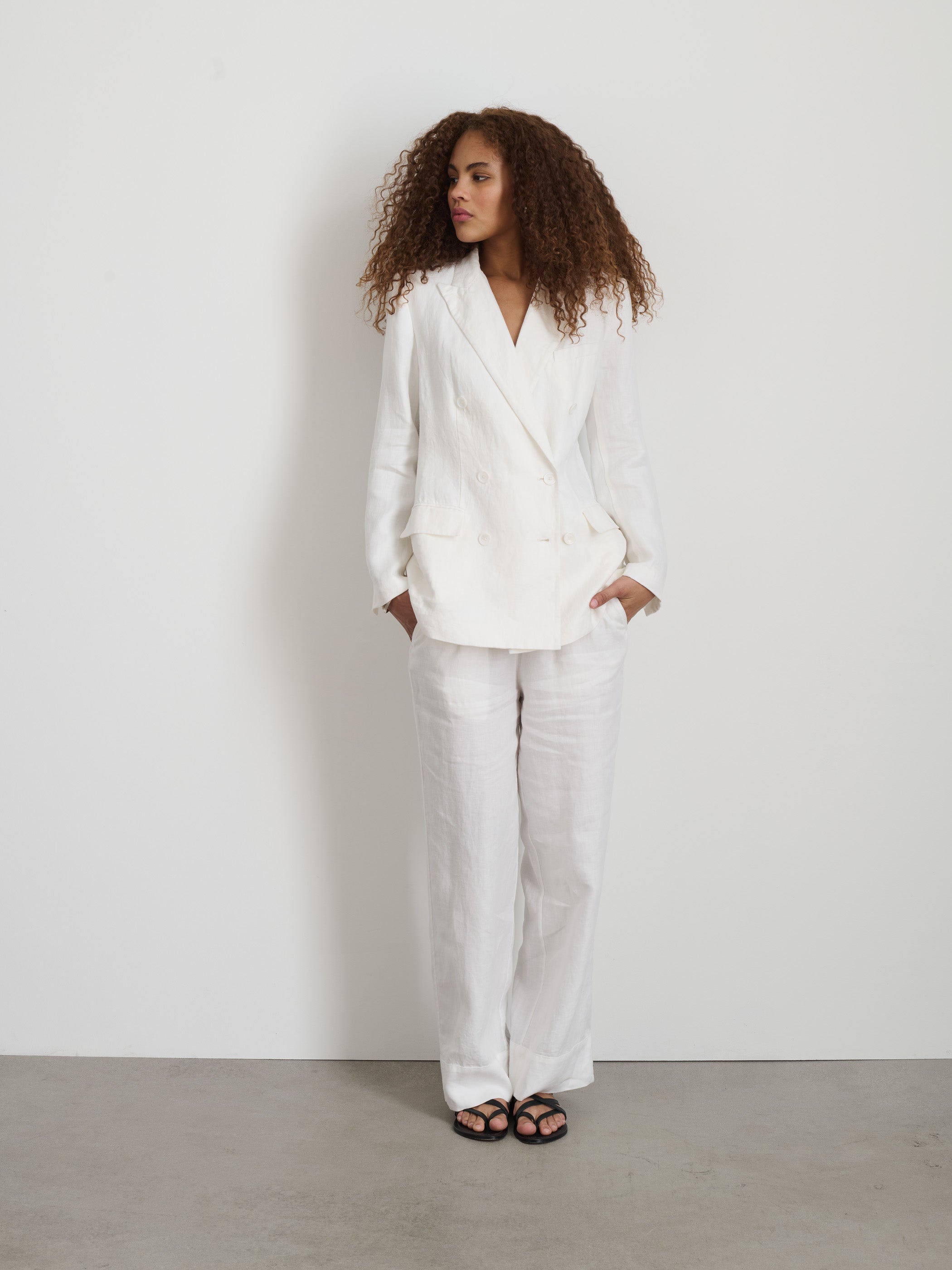 Riley Linen Pants for Women - Comfortable & Breathable Summer Casual Trousers for Travel, Beach, and Everyday Wear