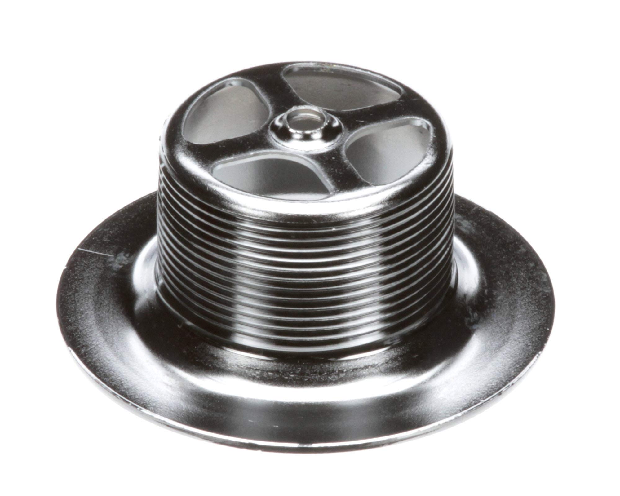 Hardt 3617 1-1/2 Inch Chrome Plated Drain Strainer - Heavy Duty Bathroom & Kitchen Sink Strainer for Hair Clog Prevention, Easy Installation (Perfect for Bathroom Vanities, Utility Sinks & Laundry Rooms)