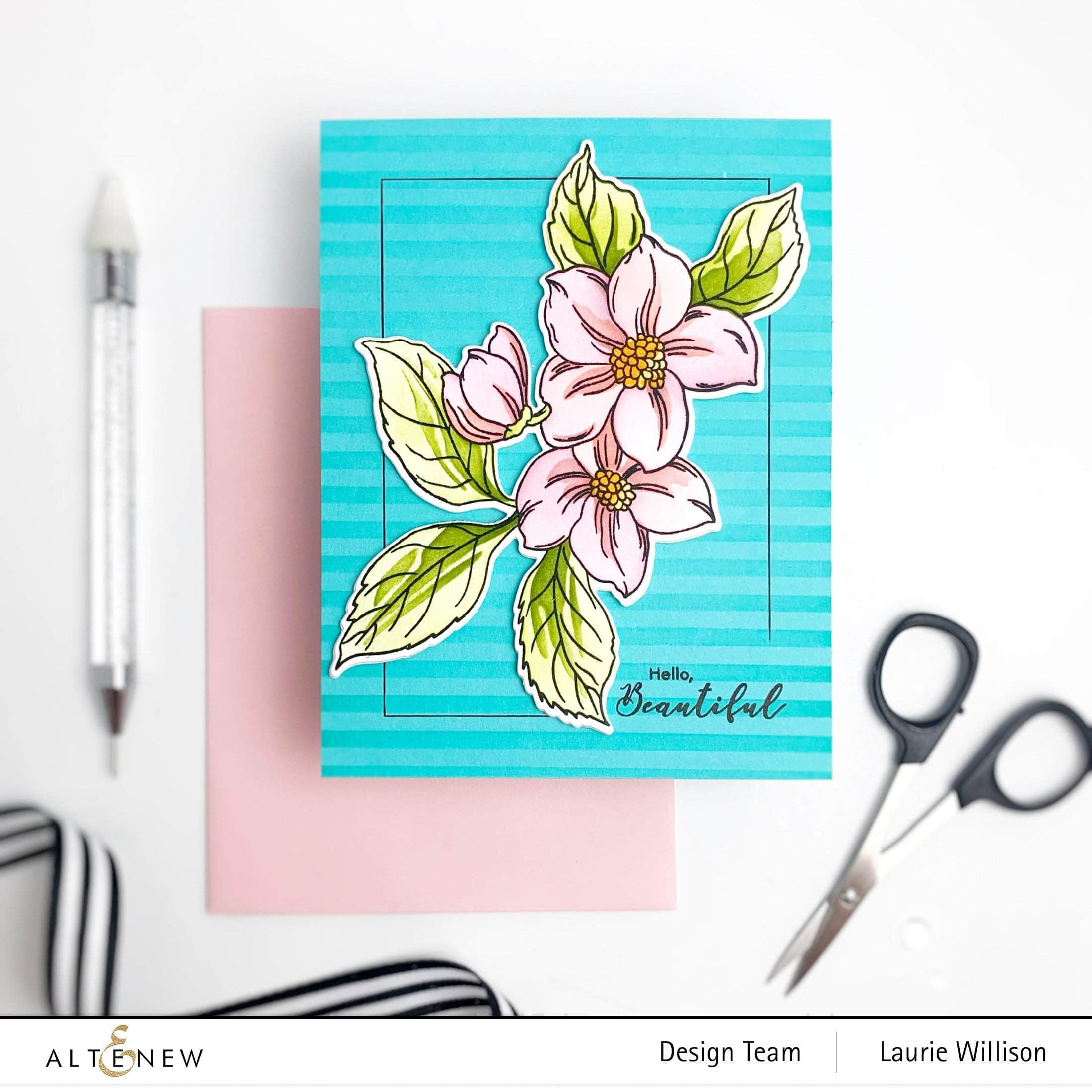 DIY Craft Your Life Project Kit: Hello Beautiful - Creative Scrapbooking & Card Making Supplies for Handmade Greeting Cards, Journals, and Home Decor