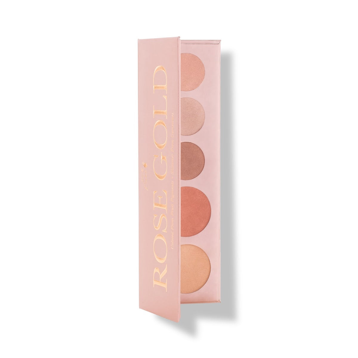 Fruit Pigmented Rose Gold Eyeshadow Palette - Vegan & Cruelty-Free Makeup for Natural Look | Perfect for Everyday Wear, Date Night & Special Occasions
