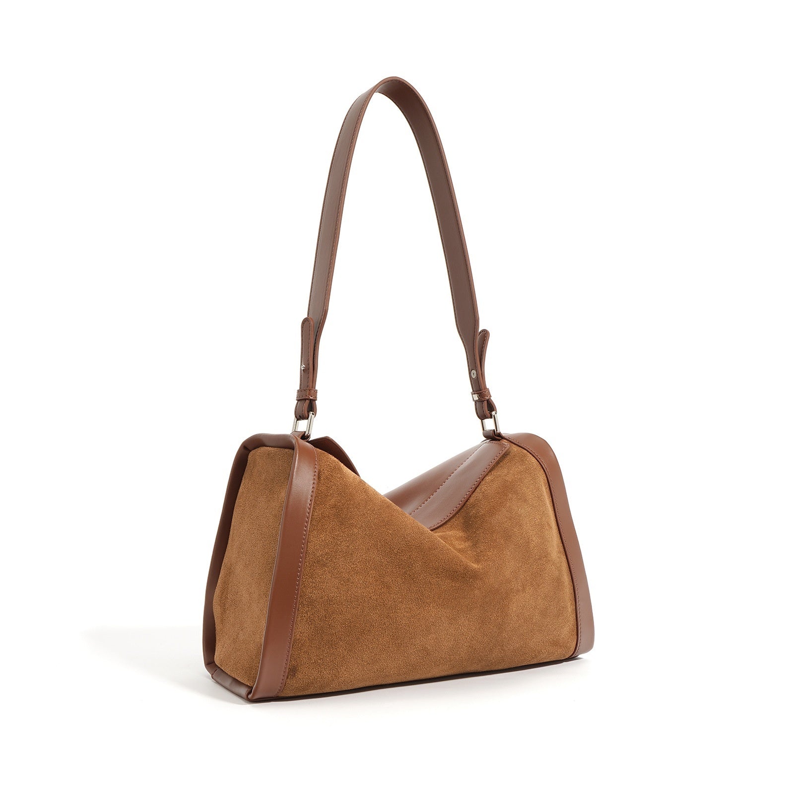 Genuine Leather Shoulder Messenger Bag for Men & Women - Stylish Tote & Crossbody Bag for Work, Travel & Everyday Use