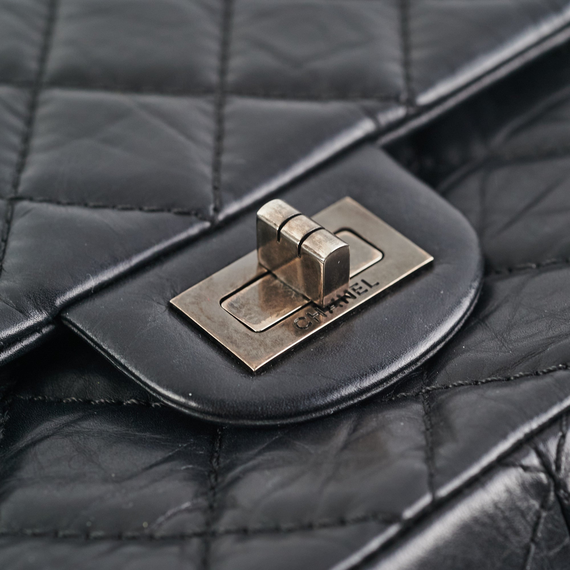 Chanel Reissue 226 Black Leather Shoulder Bag - Luxury Handbag for Women, Perfect for Work, Evening & Special Occasions