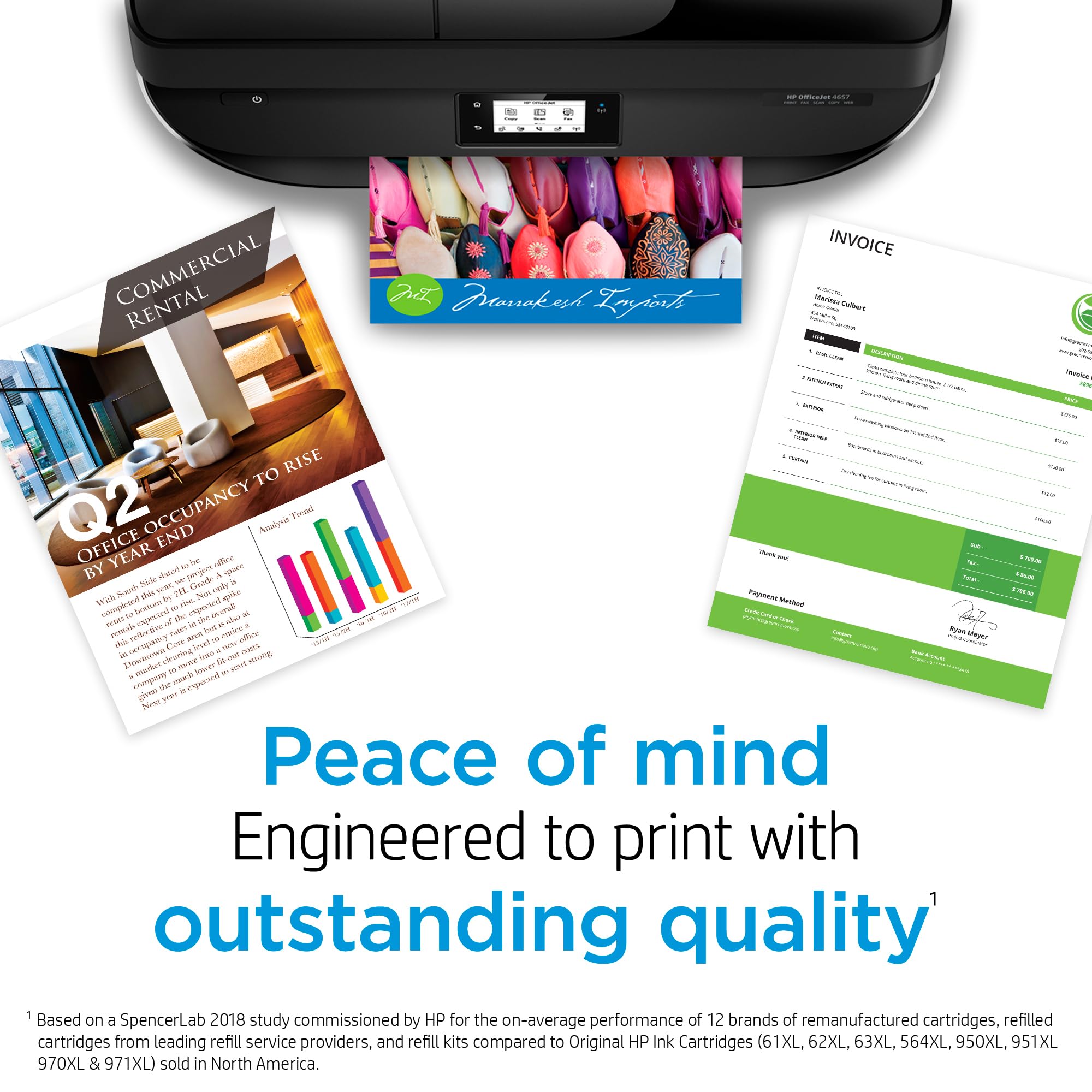 Original HP 63 Tri-color & 63XL Black Ink Cartridge Combo (2-Pack) - Compatible with HP DeskJet 1112/2130/3630, ENVY 4510/4520, OfficeJet 3830/4650 Series - Perfect for Home Printing, Office Documents & Photo Printing