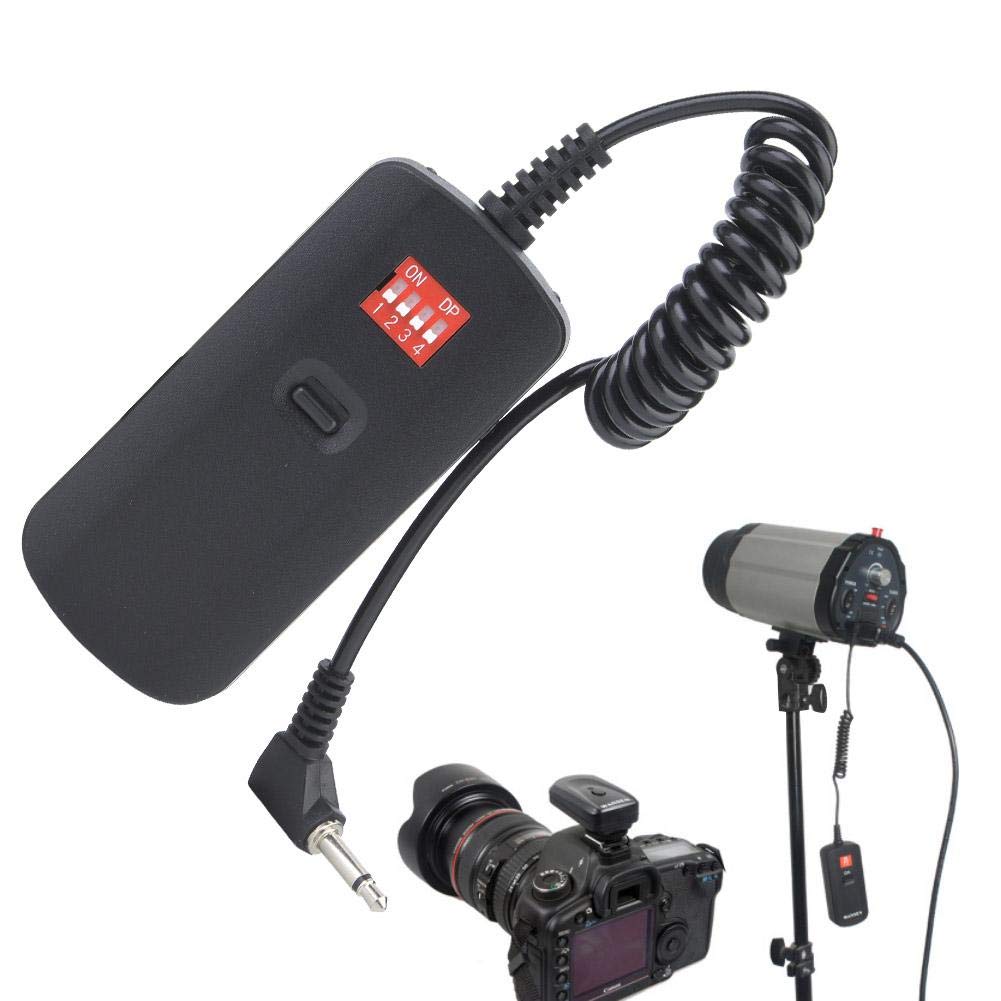 VBESTLIFE 16-Channel Wireless Flash Trigger Kit - Studio Flash Transmitter & Receiver with Adapter for Nikon, Pentax, Canon & DSLR Cameras - Perfect for Photography Studios, Portrait Shoots & Outdoor Flash Photography