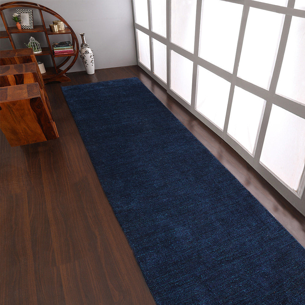 Handmade Rustic Bohemian Area Rug - Soft & Durable Wool Hand-Knotted Carpet for Living Room, Bedroom, or Boho Home Decor
