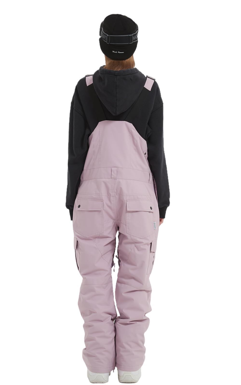 **Men's & Women's Snow Bib Overalls - Adjustable Waterproof Ski Pants with Windproof Insulation for Warmth - Perfect for Skiing, Snowboarding & Winter Outdoor Activities**