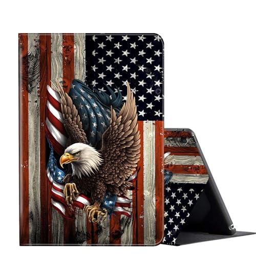 Bald Eagle with Flag