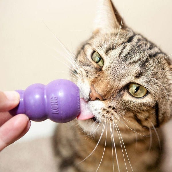 **KONG Kitty Kong Treat Dispensing Cat Toy – Interactive Pet Toy for Indoor Cats – Perfect for Playtime & Training**