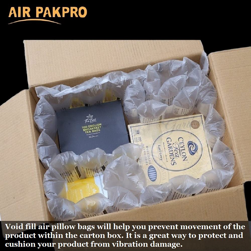 PAKPRO 2 Rolls Air Cushion Packaging Film - 984Ft x 7.87