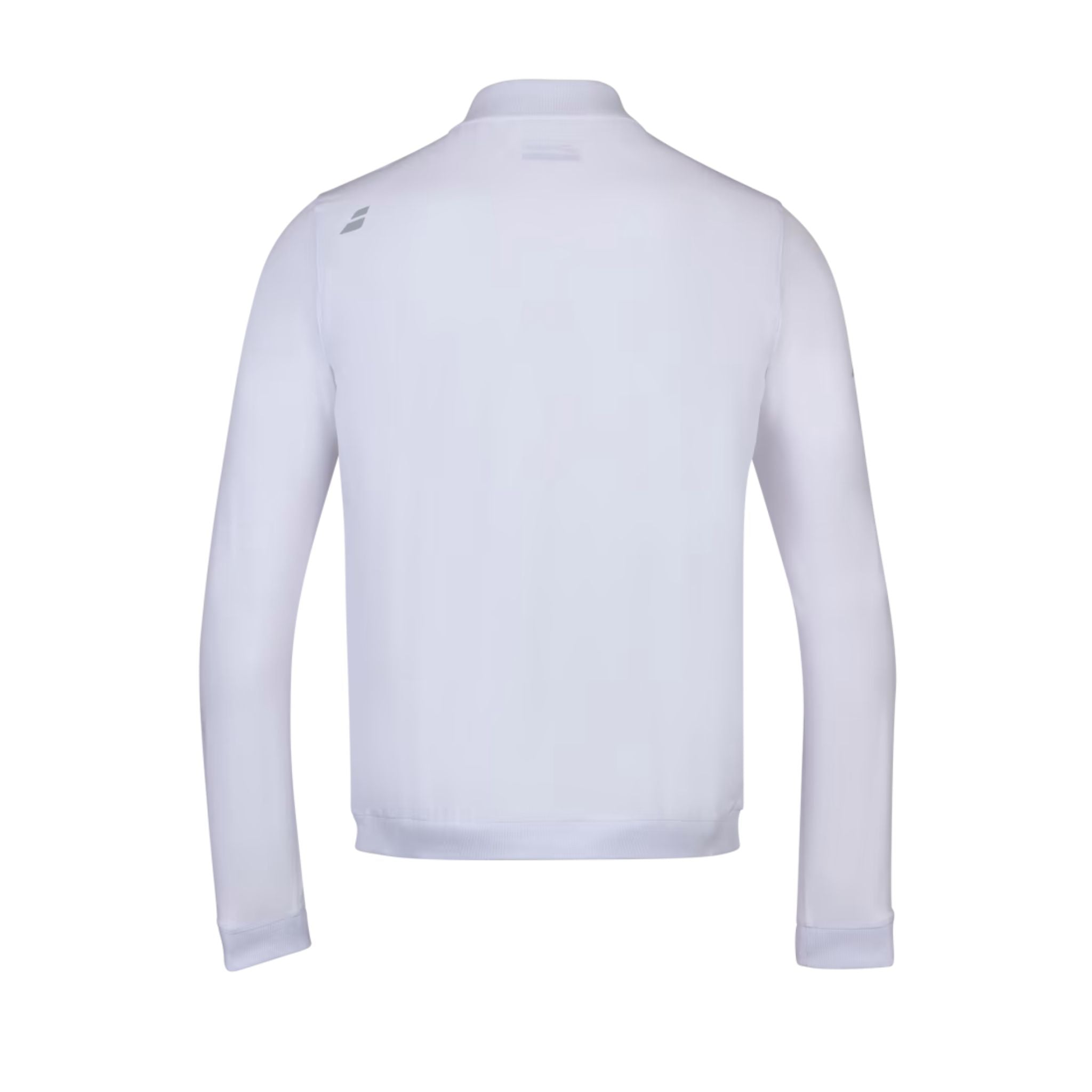 Babolat Men's Play Jacket - Lightweight Tennis Windbreaker with Moisture-Wicking Technology (White) - Perfect for Outdoor Sports & Casual Wear