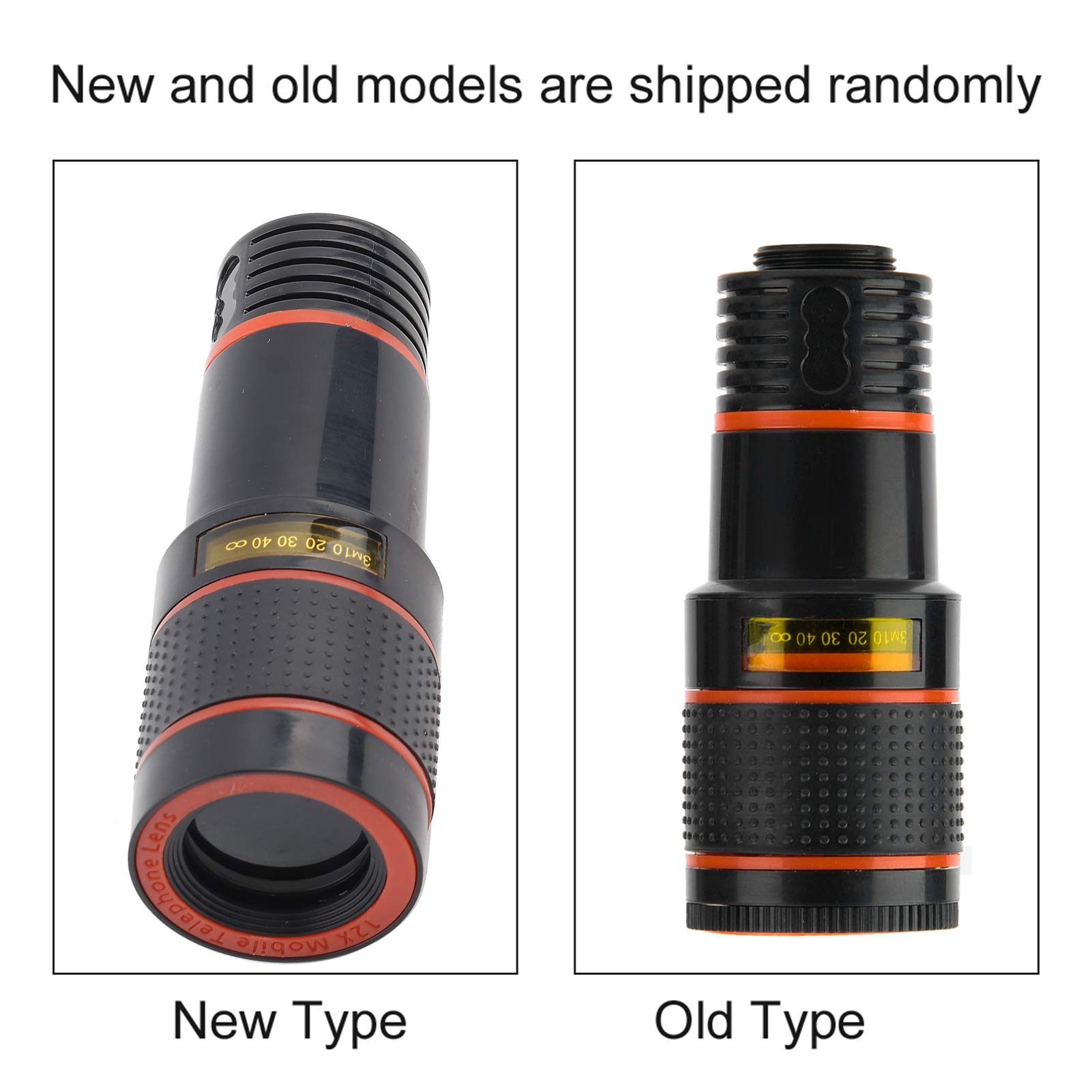 12X Telephoto Lens for Phone - Universal Clip-On for Mobile & Tablet - Perfect for Travel & Wildlife Photography