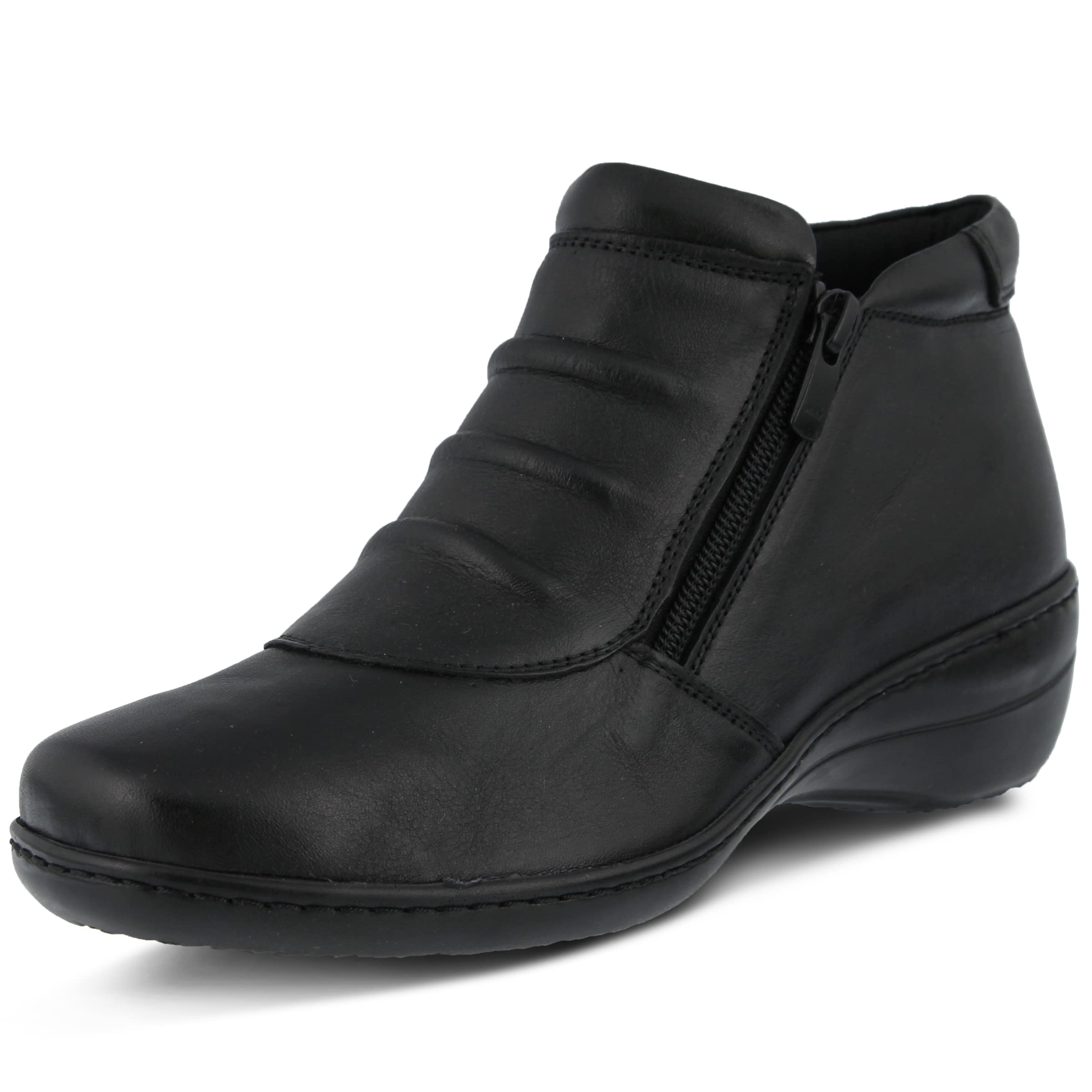 Spring Step Women's Briony Ankle Bootie - Comfortable Low Heel Booties for Women, Fashionable Casual & Work Shoes - Perfect for Office, Walking & Everyday Wear