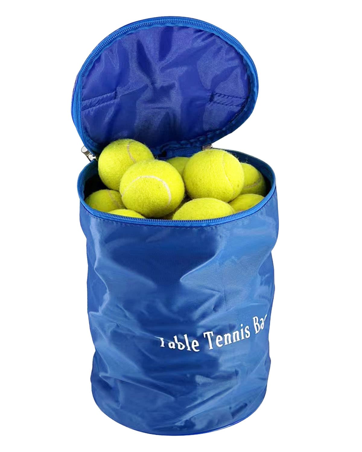 **Glemall Portable Tennis Ball Bag - 45 Capacity Tennis Ball Storage Basket for Training, Baseball, Table Tennis & Pickleball | Perfect for Court Practice, Coaching & Sports Equipment Organization**