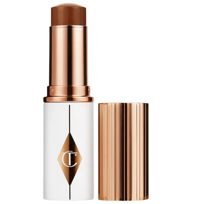 Charlotte Tilbury Unreal Skin Sheer Glow Tint Hydrating Foundation Stick - Lightweight, Buildable Coverage for Natural Glow | Perfect for Daily Wear & Special Occasions