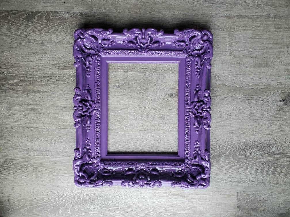 8x10 Kids Picture Frame - Baroque Style Decorative Photo Frame for Children's Artwork & Portraits | Perfect for Nursery, Bedroom Decor & Gift Giving