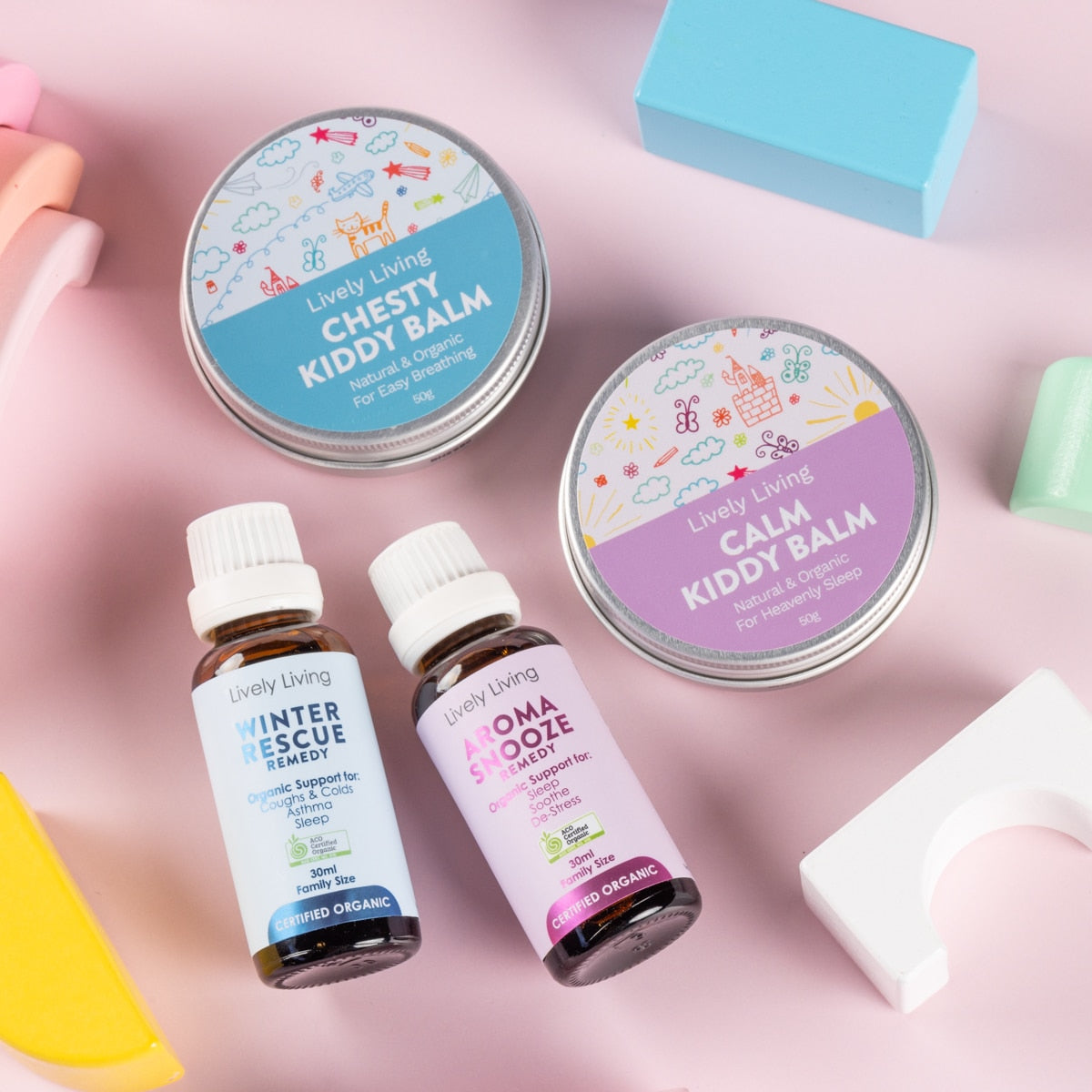 Wellness Wonders Organic Bundle - Premium Organic Health & Wellness Products for Daily Self-Care | Perfect for Home, Office & Travel Use