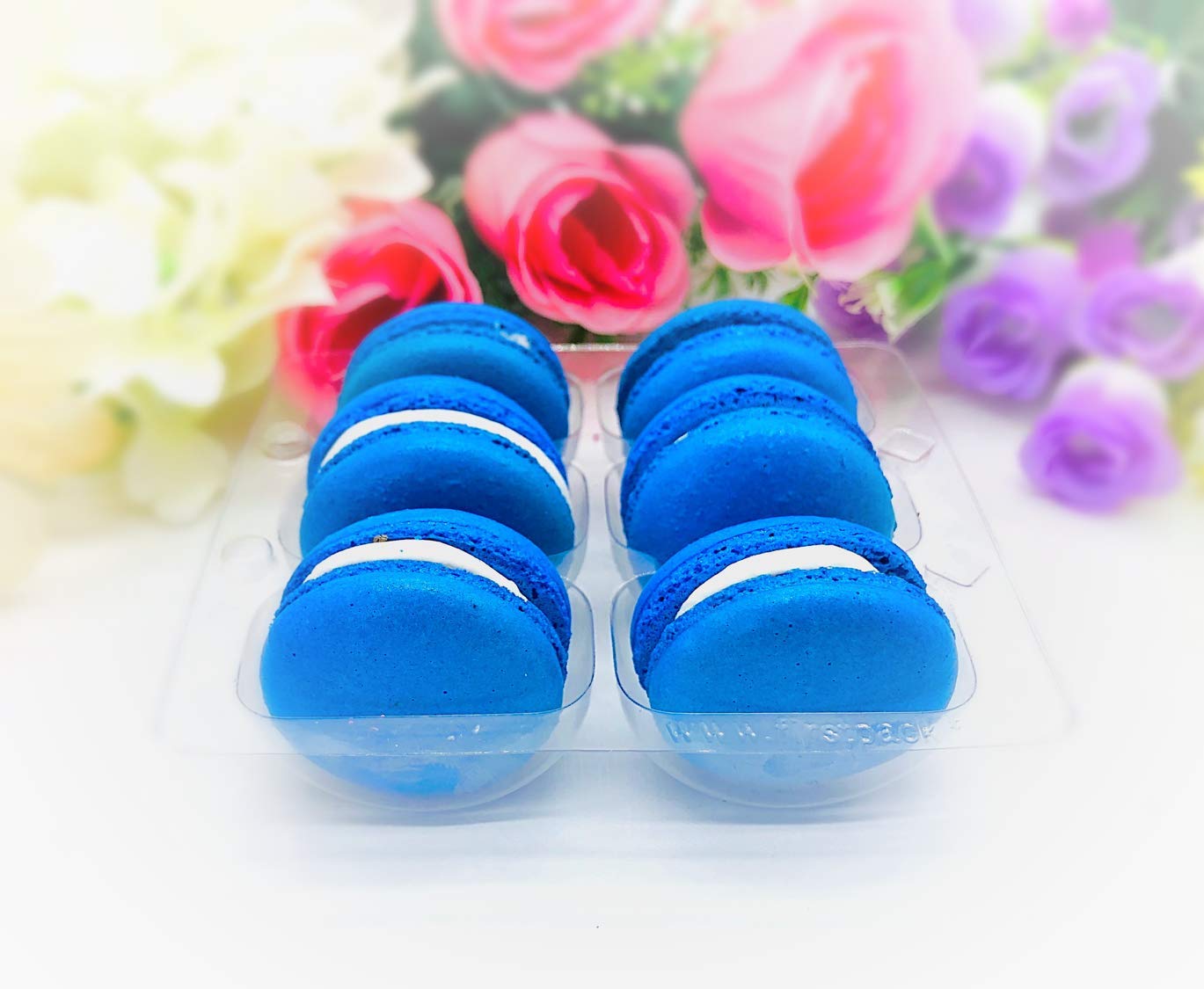 Premium Lavender Macaron Gift Box - Perfect for Holidays, Birthdays & Special Occasions | Delicious French Cookies for Gifting & Celebrations
