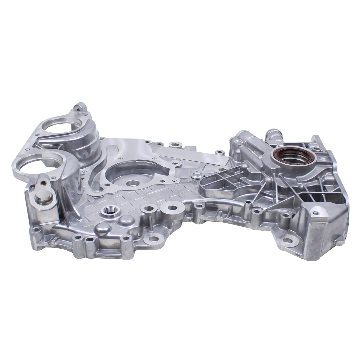 MOTOKU Front Timing Chain Cover Oil Pump Assembly with Gasket for Chevrolet Cruze 1.4L 2011-2015, Sonic 1.4L 2012-2020, Trax 1.4L 2015-2022 & Buick Encore 2013-2022 - Engine Repair Replacement Part for Smooth Performance