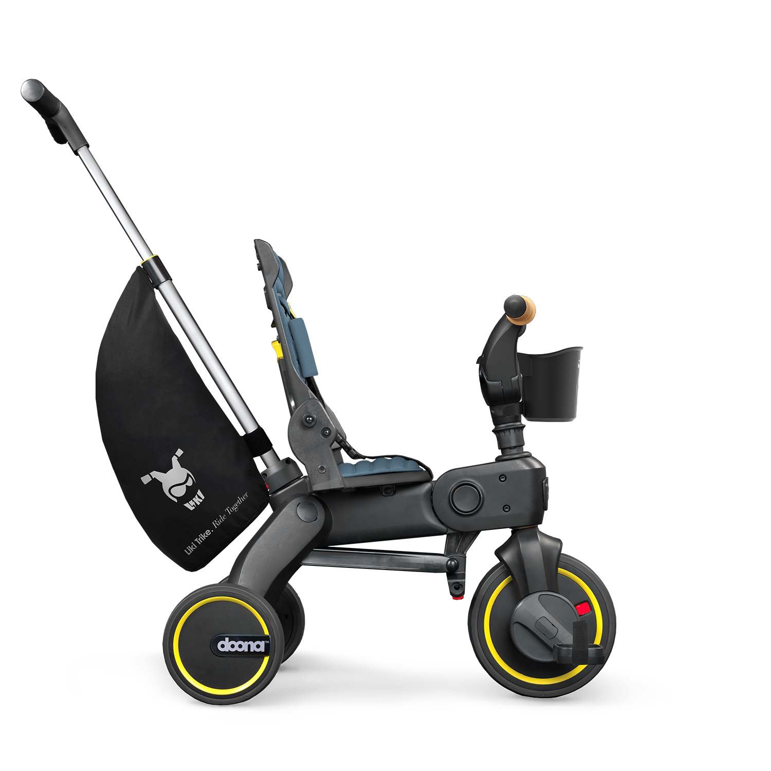 Doona Liki Trike S5 - Lightweight Foldable Baby Stroller & Tricycle for Toddlers, Perfect for Outdoor Walks, Park Visits, and Travel Adventures